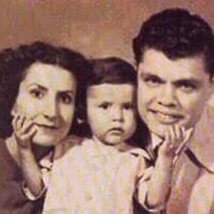 Con la actriz Lili Inclán se casó en 1938. Tuvieron tres hijos: Raúl, Aurelia y José Luis (Foto: Twitter)