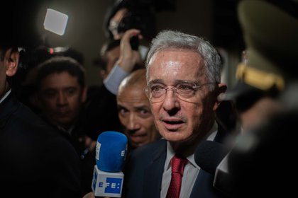 Álvaro Uribe Vélez, ex presidente de Colombia (2002-2010) (EFE/Juan Zamara) 