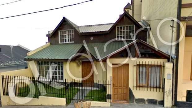 Casa usada por Evo Morales y su presunta pareja de 19 años en su viaje a Ushuaia (Argentina).