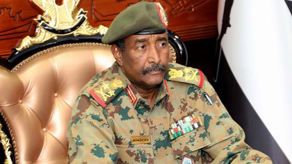 El presidente del gobierno de transición del Sudan Abdel Fatah al-Burhan
