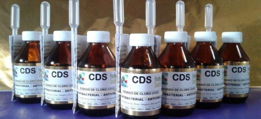 El tratamiento con dióxido de cloro está prohibido por el Ministerio de Salud