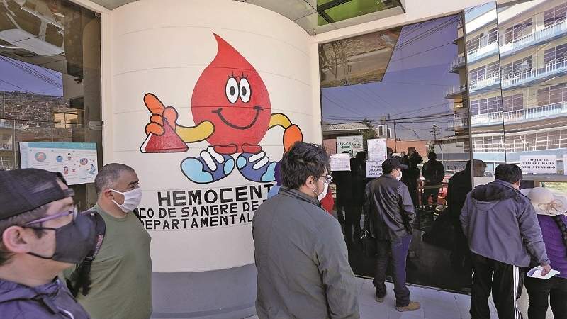 Un solo equipo no cubre la alta demanda de plasma en La Paz