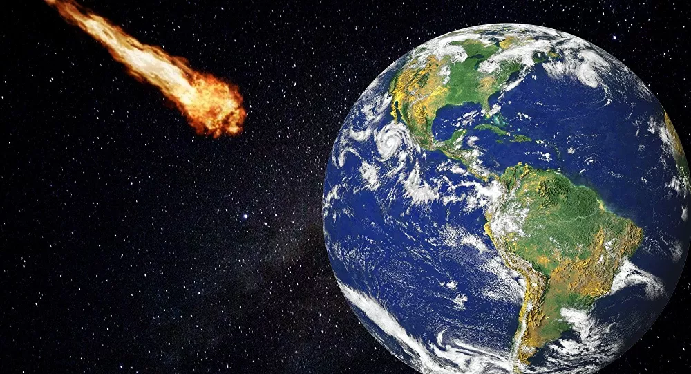 Asteroide se acerca a la Tierra (imagen referencial)