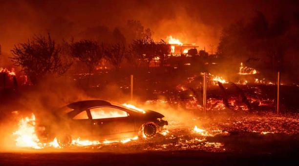 Incendio en el norte de California, miles de evacuados | El Comercio