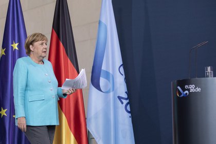 La canciller alemana, Angela Merkel, tiene dudas sobre el futuro del acuerdo (EFE/EPA/MAJA HITIJ/Archivo) 