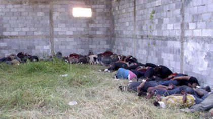 El 24 de agosto de 2010 militares encontraron a 72 migrantes asesinados en un rancho aislado en El Huizechal, municipio de San Fernando, Tamaulipas (Foto: AFP)
