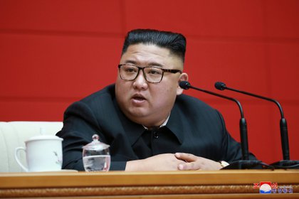 KIm Jong-un, dictador de Corea del Norte (KCNA via REUTERS)