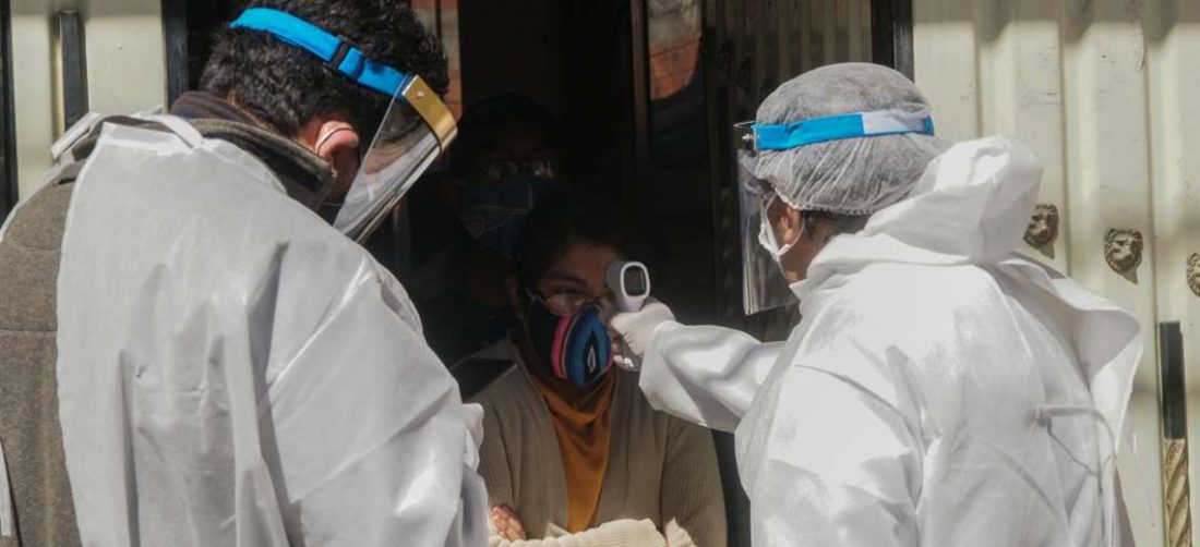 Aumentan los contagios de Covid-19 en Bolivia. Foto APG