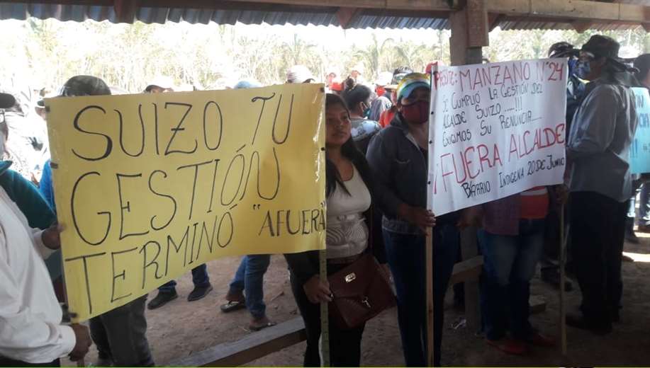 Los loteadores piden la salida de Suiz de Nilson Carrasco