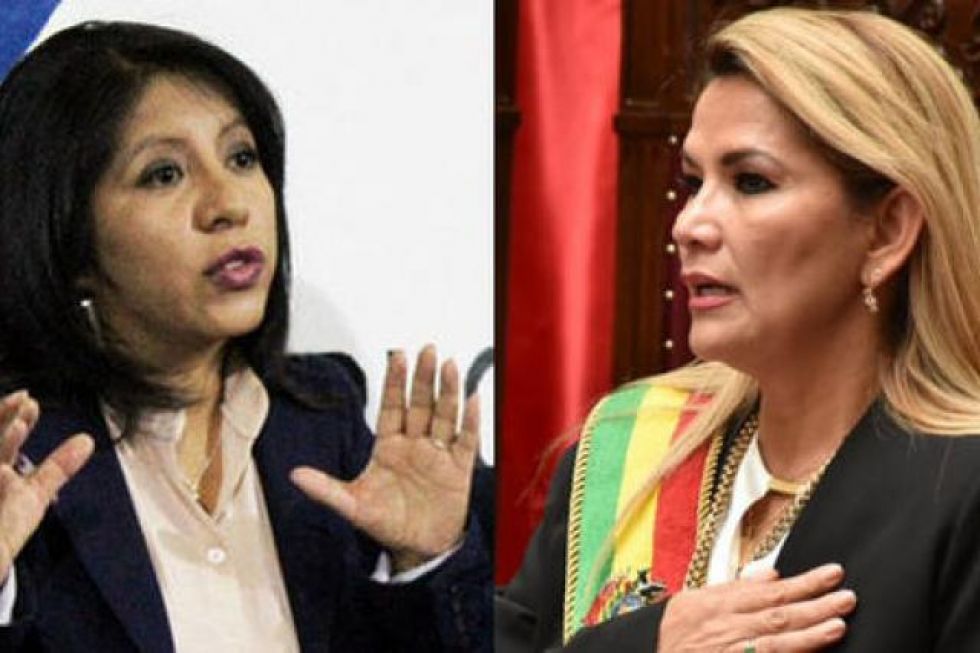 Nadia Cruz acusa a la presidenta jeanine Añez de incumplir sus deberes