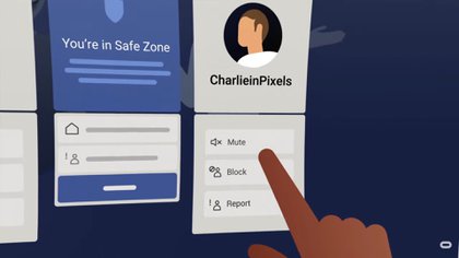 Facebook Horizon incluye herramientas de seguridad