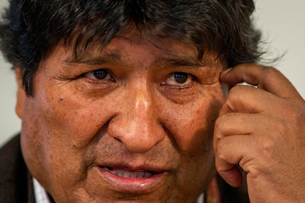 Evo Morales Foto: El Periódico