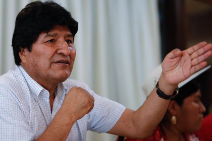 En la imagen, el expresidente de Bolivia Evo Morales. (EFE/Juan Ignacio Roncoroni/Archivo) 