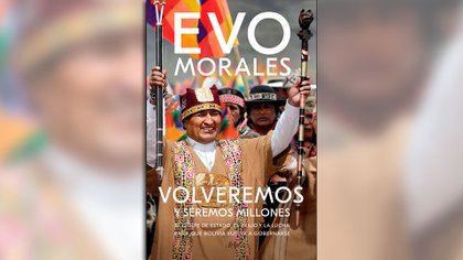 Tapa del libro de Evo Morales