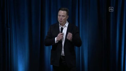 Elon Musk durante la presentación de los chips desarrollados por Neuralink, el 28 de agosto de 2020
