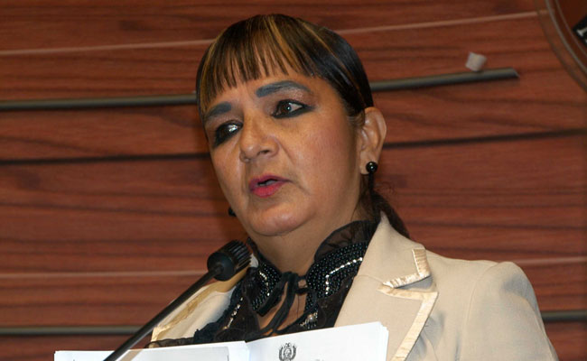 Carmen Eva Gonzales es suspendida temporalmente de la Comisión de Ética