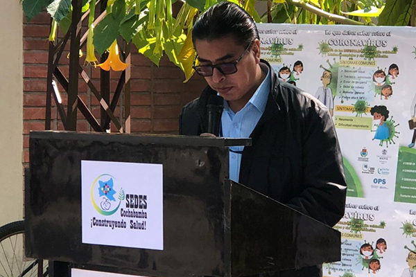 Rubén Castillo - Epidemiólogo del Sedes Cochabamba