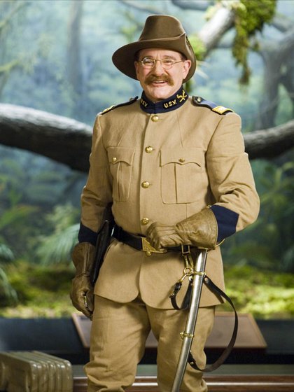 Robin Williams en "Una noche en el museo"