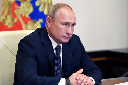 Vladimir Putin, el pasado 11 de agosto durante la presentación de la vacuna rusa contra el coronavirus (Reuters)