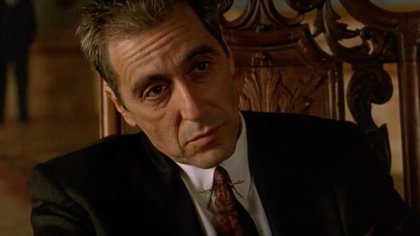 Al Pacino como Michael Corleone en una escena de "El Padrino: Parte III" (Cultura Paramount) 