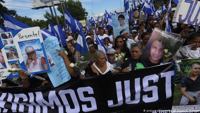Nicaragua Proteste (picture-alliance/pa/AP Photo/A. Zuniga)
