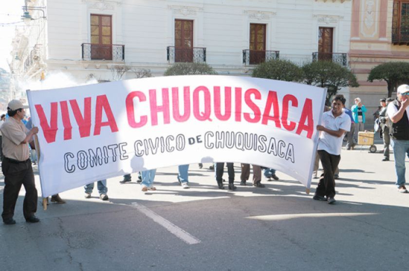 La crisis en el Comité Cívico de Chuquisaca toca fondo