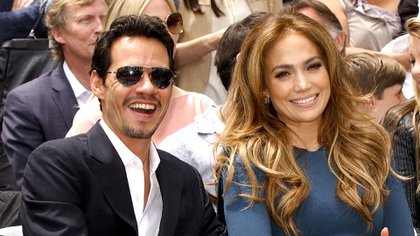 Marc Anthony se vio espléndido con Jennifer Lopez después del nacimiento de sus mellizos (Shutterstock)