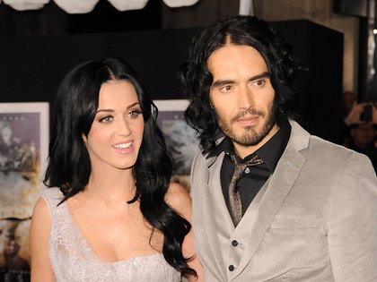 Katy Perry le compró a Russell Brand un boleto para viajar al espacio exterior