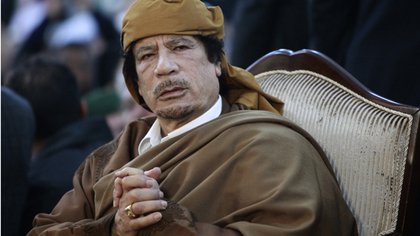 El fallecido dictador libio, Muammar Gaddafi (Reuters)