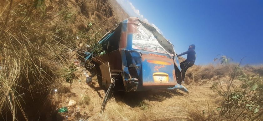 Sube a 24 fallecidos a causa del accidente en el norte de Potosí