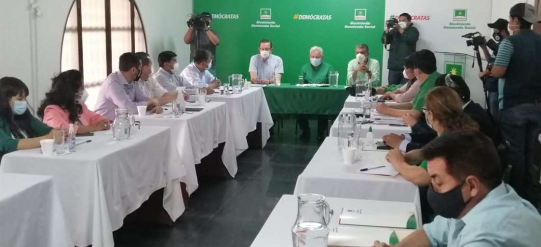 Reunión nacional del partido de Jeanine Añez (Foto: Hernán Virgo)