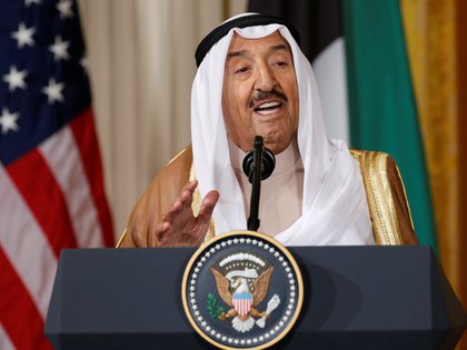 El emir Sabah al Ahmad al Sabah, en una imagen de 2017 (Reuters)