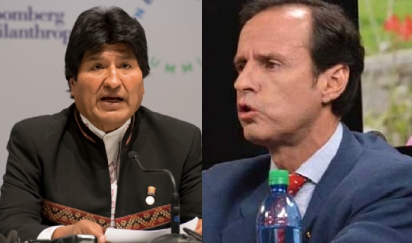 Tuto Quiroga: "Evo Morales ya pasa una vergüenza internacional"