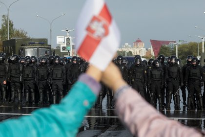 Protesta en Bielorrusia. REUTERS/Stringer
