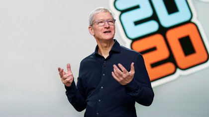 El CEO de Apple, Tim Cook (Foto: EFE)