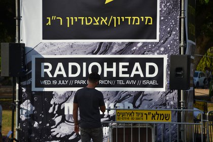 Radiohead toc´´o en la noche del miércoles 19 en Tel Aviv, rompiendo con el boicot cultural anti-israelí