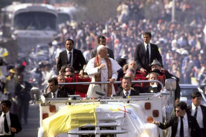 Juan Pablo II también pidió disculpas por estos hechos. (Foto: Cuartoscuro)