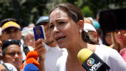 Maria Corina Machado, una de las firmantes de la carta (Reuters)