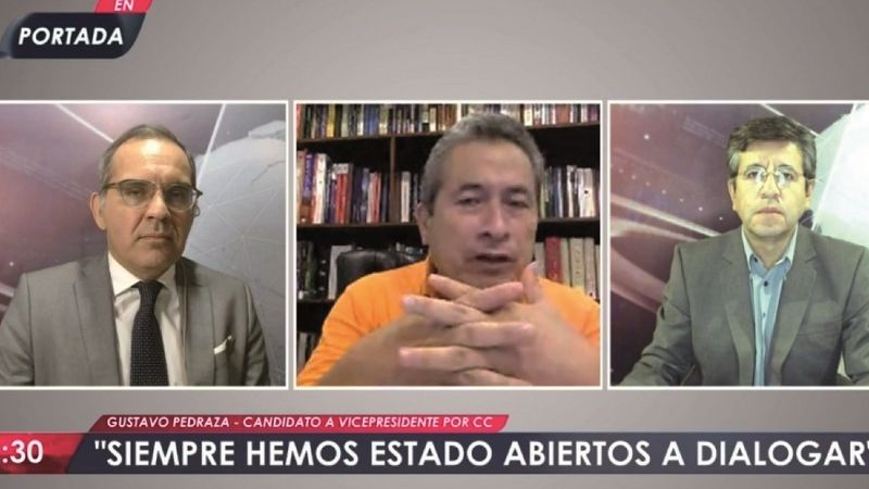 Pedraza: Votar por CC y Carlos Mesa es elegir el bien mayor