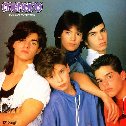 Ángelo, al centro, convivió en la banda con Sergio Blass y Ricky Martin (Foto: Archivo)