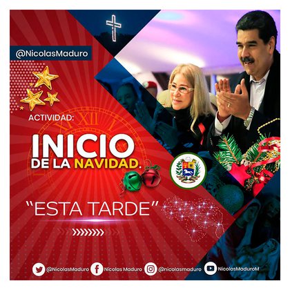 El mensaje para anunciar que "la Navidad" en Venezuela comienza este 15 de octubre