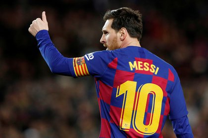 Lionel Messi lleva más de 15 años como profesional en el Barcelona Reuters)