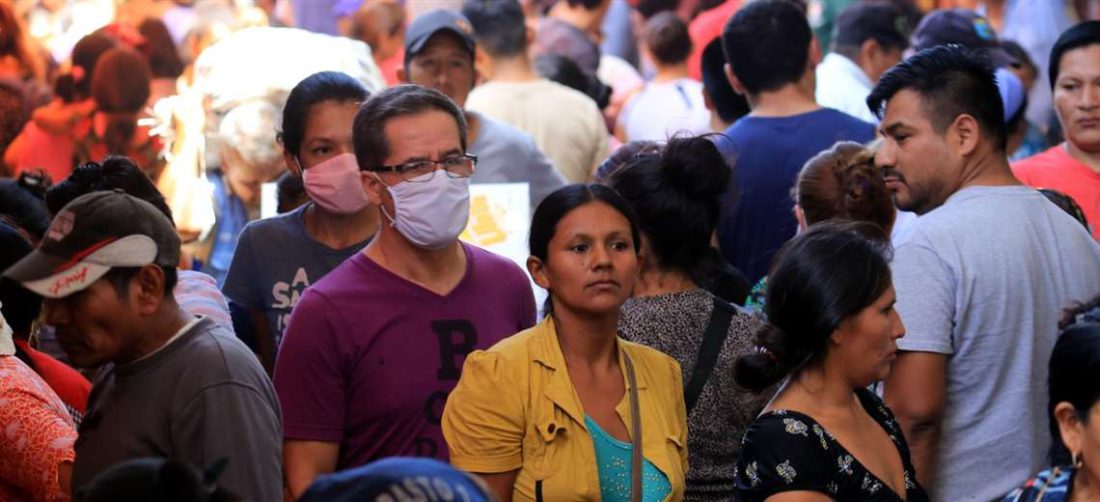 La población boliviana se prepara para votar en plena pandemia. Foto: Ricardo Montero.