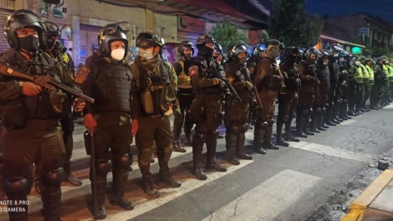 Policía y Ejército salen a patrullar tras jornada electoral