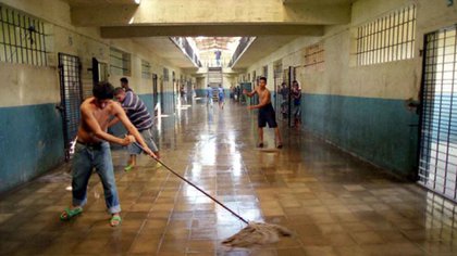 Galería de la cárcel La Modelo (Foto de archivo de La Prensa de Nicaragua)