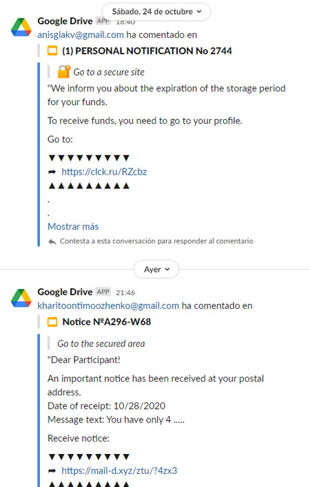 Phishing Google Drive