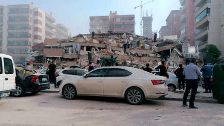 PRIMERAS IMÁGENES: Daños tras el potente terremoto de 6,9 que sacudió Turquía y Grecia