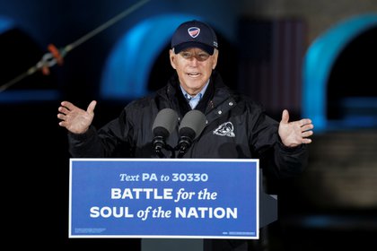 Evento de Joe Biden en Filadelfia (Reuters)