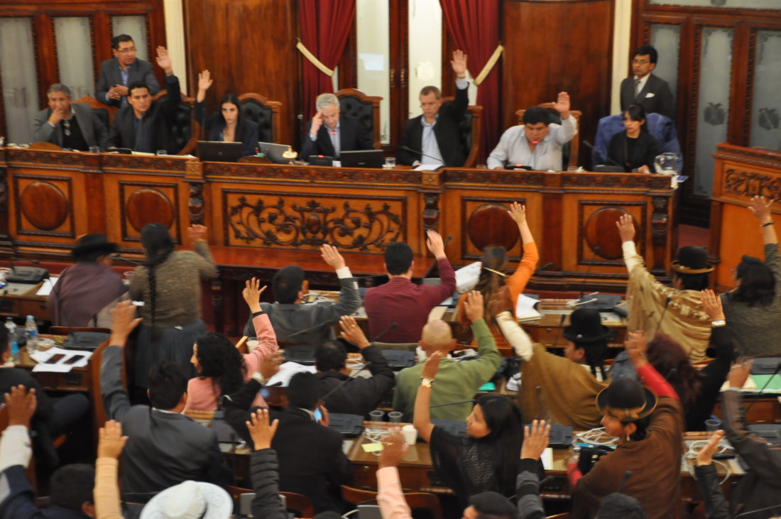 La mayoría en el Legislativo impone voto de confianza para Ministro de Defensa | Ministerio de Defensa del Estado Plurinacional de Bolivia