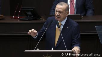 Türkei Ankara | Parlament | Recep Tayyip Erdogan, Präsident (AP Photo/picture-alliance)